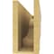 Ekena Millwork 5"W x 30"D x 10"H Thin Newport Rough Cedar Woodgrain TimberThane Corbel, Primed Tan CORUR05X30X10NEWRCPR - alternate 3